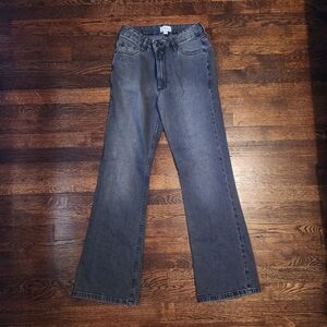 Gray Women's Flared Jeans